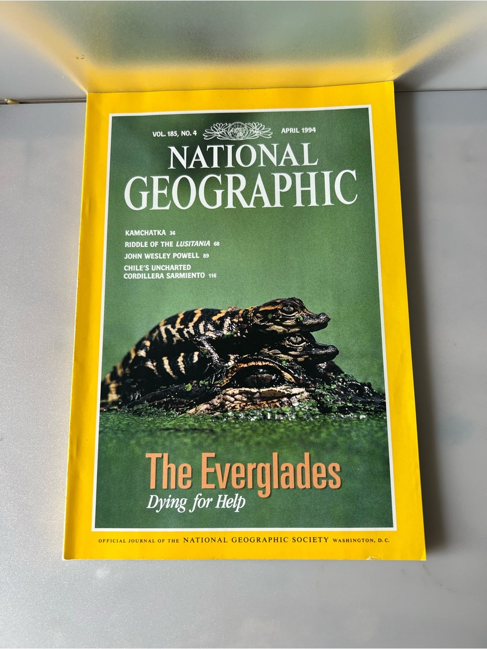 April 1994 issue of National Geographic Magazine